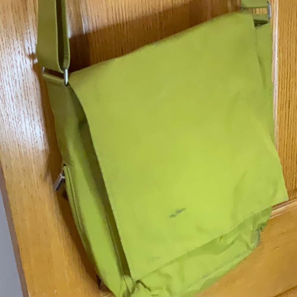 Green Messenger Bag